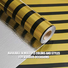 3M 3D Effect Stripes Wallpaper Peel and Stick Mirror Wall Paper Rolls Room Decor