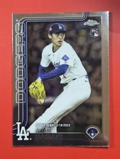 2025 Topps Chrome Update Series Roki Sasaki Rookie #USC73 Los Angeles Dodgers