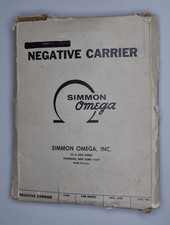 Simmon Omega 35 mm Full Frame Glass Negative Carrier for B7/B8 Enlarger