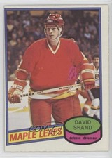 1980-81 O-Pee-Chee Dave Shand #282 2u3