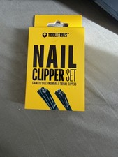 Tooletries Stainless Steel Finger & Toe Nail Clippers Set - New in Box