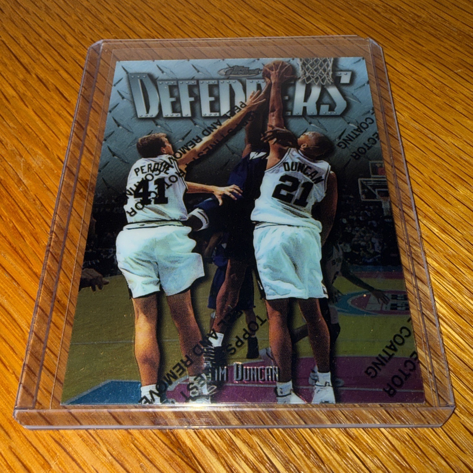 1997-98 Topps Finest - [Base] #306 - Uncommon Silver - Tim Duncan RC