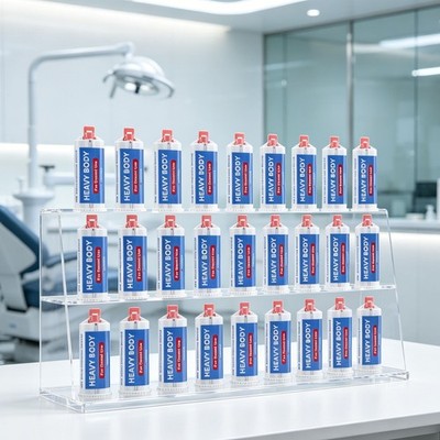 Heavy Body Fast Rapid VPS Dental Impression Material, 24 Cartridges PVS, New