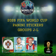 2026 FIFA World Cup Panini Stickers - You Pick - Groups J-L