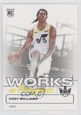 2024-25 Panini Court Kings Works in Progress Cody Williams #1 3c2