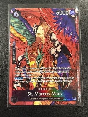 OP13-091 St. Marcus Mars [Alt Art] - One Piece #OP13-091 RARE