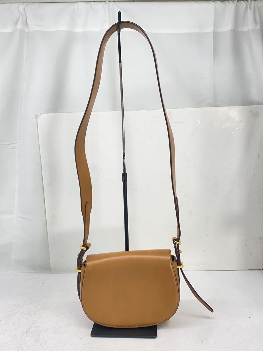 POLO RALPH LAUREN ID Leather Saddle Bag Shoulder Bag Leather BRW image 3
