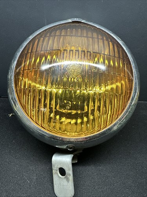#ad Vintage 1950’s Unity Model F FOG LIGHTED Car Truck Lamp OLD Hot Rat Rod Amber $44.97