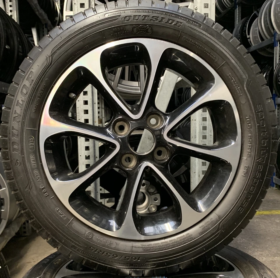 4 Orig SMART Sommerräder 165/65 R15 81H M+S Fortwo A453 C453 W453 A4534010000 80 - Bild 2 von 3