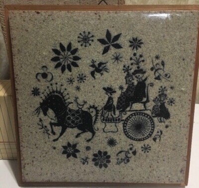 1972 PORSGRUND NORWAY K.Galaaen 陶板