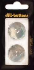 Dill Buttons ~ (0895) - 7/8" - 2 ct