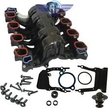 Thermostat O-Rings Intake Manifold w/ Gasket New For Ford Mercury Lincoln 4.6L