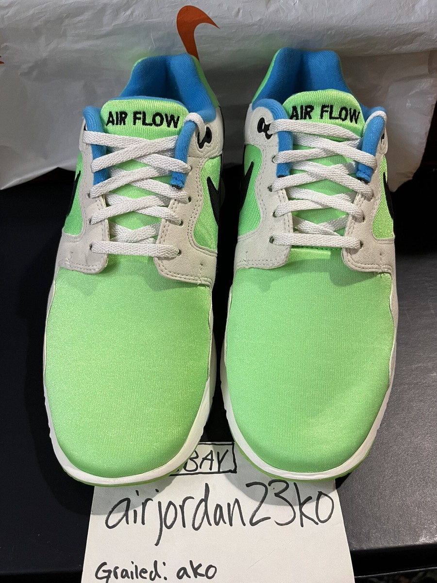Nike Air Flow Bright Cactus Blue Glow OG Colorway 458206-300