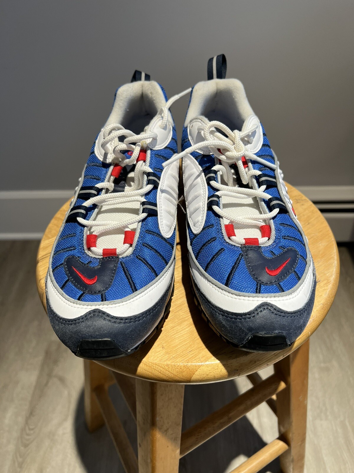 Size 9 - Nike Air Max 98 Gundam 2018 - 640744-100 for sale online | eBay