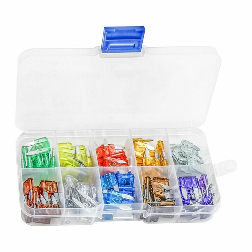 100pcs 10 values Car Mini Blade Fuses Kit 2A 3A 5A 7.5A 10A 15A 20A 25A 30A 35A - 第 9/9 張圖片