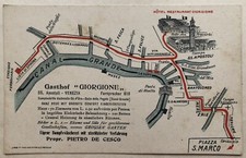 Advertising postcard Hotel Restaurant Giorgio...