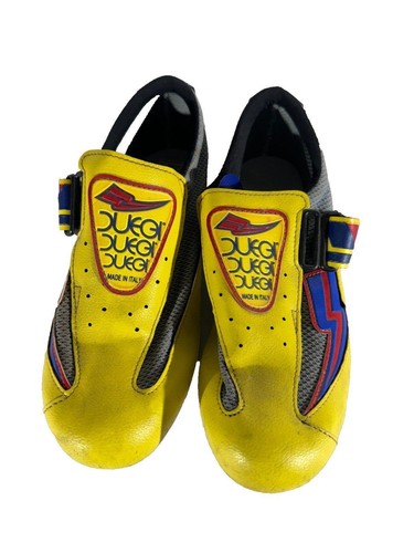 DUEGI Vintage Cycling Road Shoes EU40 US7 UK6 Mondo 250 cs515 - Picture 3 of 8