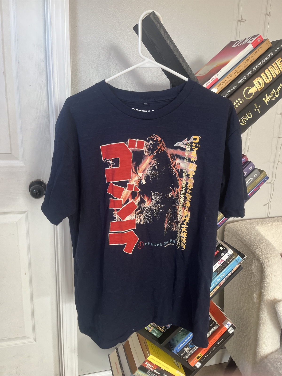 Men's Godzilla Graphic Tee - Vintage Monster Movie T-Shirt-image