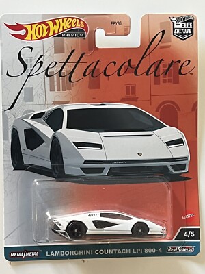 Hot Wheels Premium Spettacolare Lamborghini Countach LPI 800-4