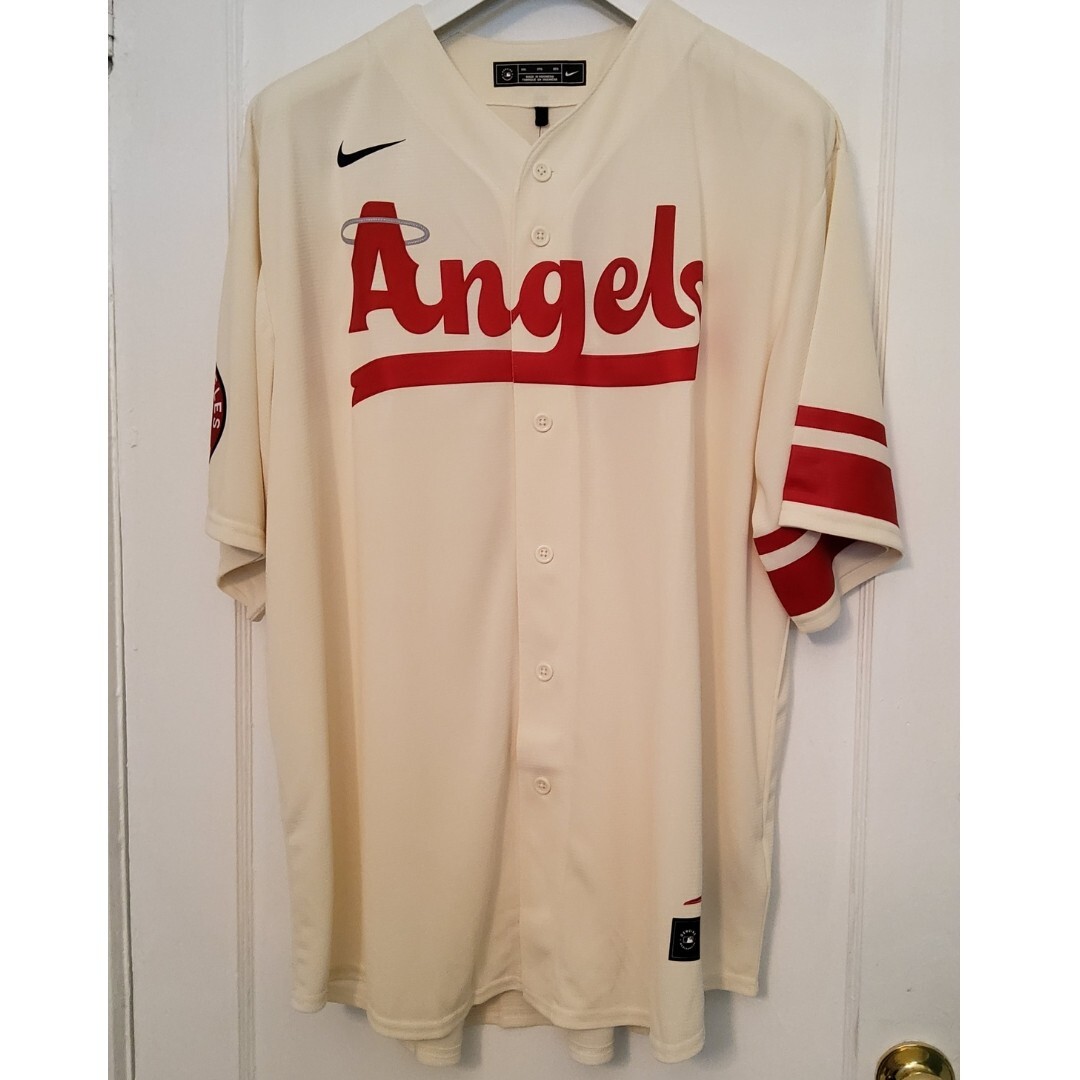 Shohei Ohtani #17 Nike MLB Los Angeles Angels City Connect Shohei Ohtani #17 Nike MLB Los Angeles Angels City Connect