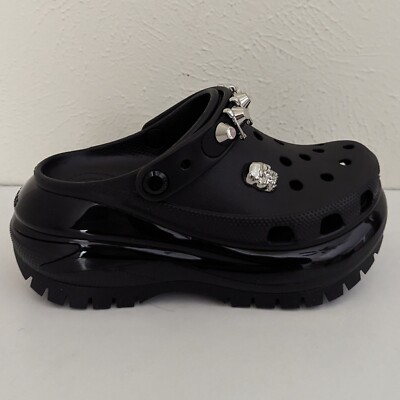 CROCS Clogs Black MEGA CRUSH Men Size 6 Women Size 8 Unisex s-l400.jpg main image 2