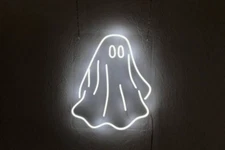 11"x17" Ghost Flex LED Neon Sign Night Light Party Gift Wall Door Décor Artwork