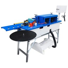 Automatic Double-sided Woodworking Edge Banding Sealing Trimming Machine 110V