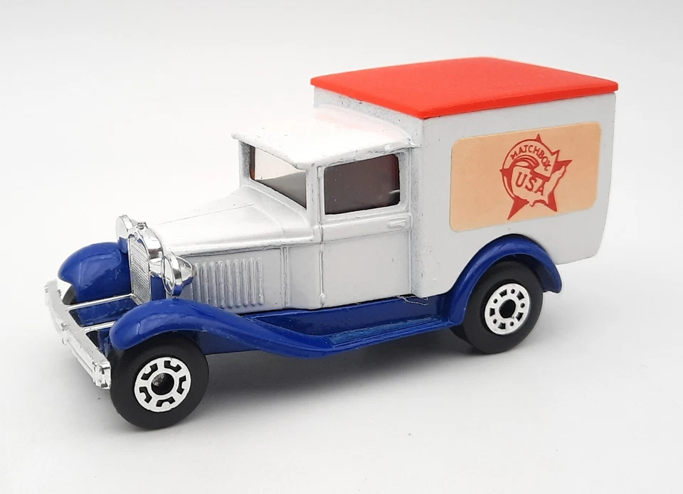 Matchbox Superfast MB38 Ford Model A Matchbox USA bianco. Base di Macao. Prom... - Immagine 3 di 4