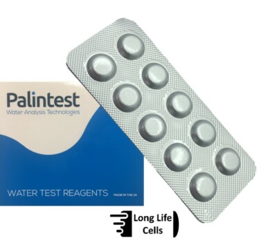 DPD1 Tablets Water Test Tablets Number Rapid Water Test Chlorine Reagent x 10