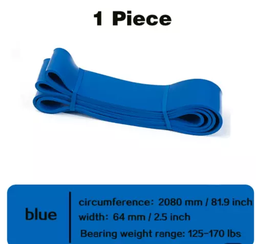 Fasce di Resistenza Resistenti Set 5 Loop per Palestra Esercizio Pull Up Fitness Allenamento - Foto 23 di 24