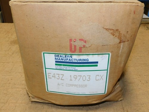 1984-1986 Ford Escort EXP Tempo Mercury Lynx LN7 Topaz NOS REMAN A/C COMPRESSOR - Bild 2 von 2
