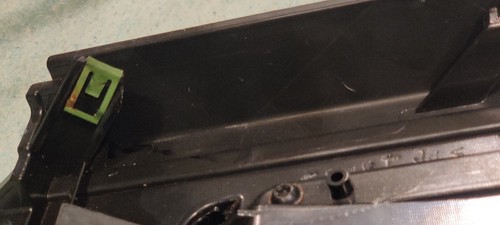 OEM 2008-2010 Nissan Pathfinder 2wd 4H Console Shifter Carbon Fiber Bezel Trim - Picture 17 of 20