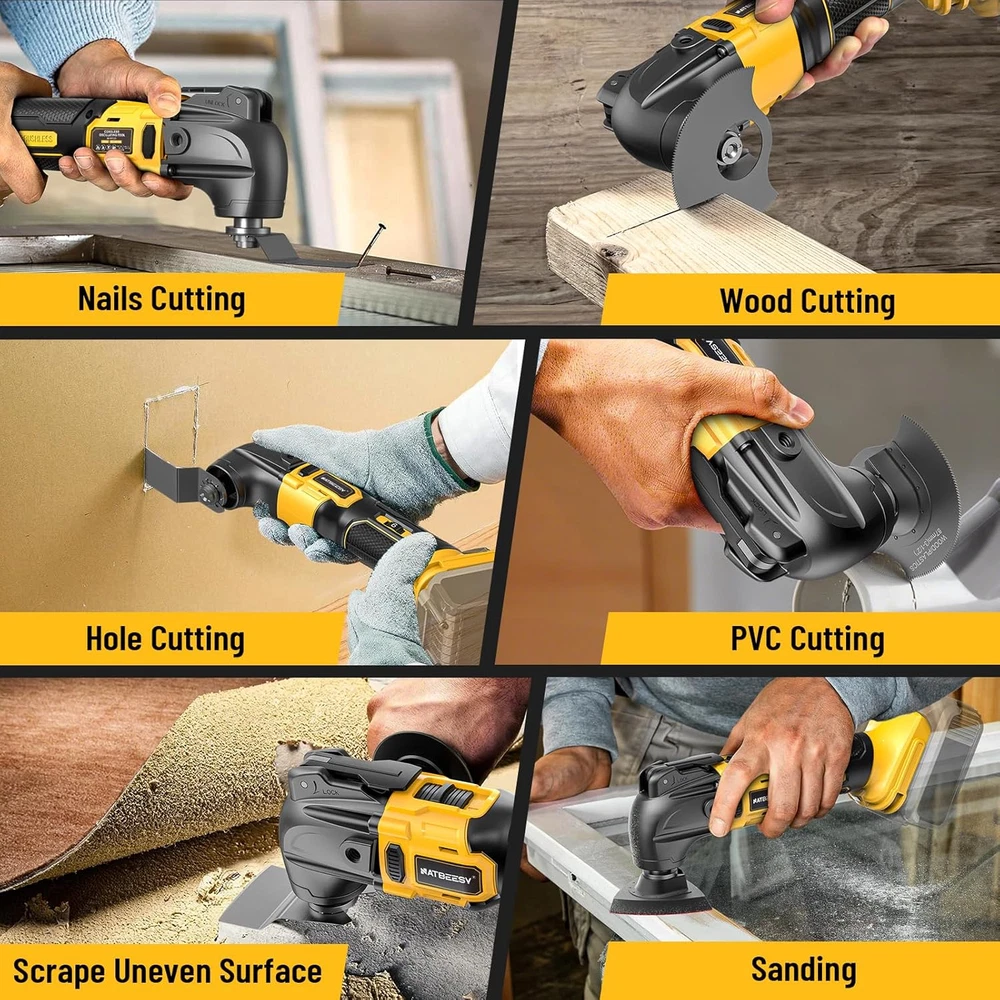DeWalt 20V Max Cordless Oscillating Multi-Tool with Battery