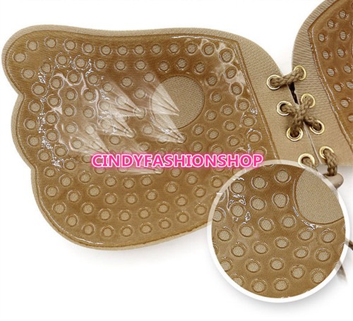 EE. UU. Pasteles para pezón con cordones para mujer sujetador transpirable sin puntillas accesorios íntimos - Imagen 3 de 11
