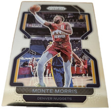 2021 PANINI PRIZM NBA Basketball Card Monte Morris 16 Denver Nuggets (C