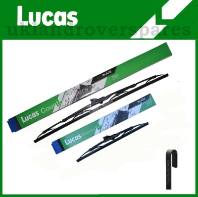 FORD FIESTA MK5 MK6 WIPER BLADES 2002 to 2008  LUCAS QUALITY BRAND 22'' & 16''