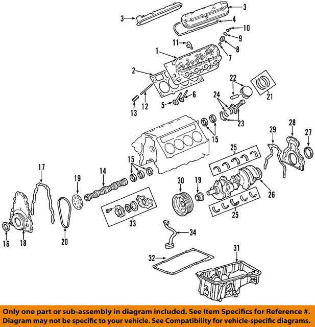 genuine oem gm 12589016 engine camshaft seal plate for sale online ebay genuine oem gm 12589016 engine camshaft seal plate