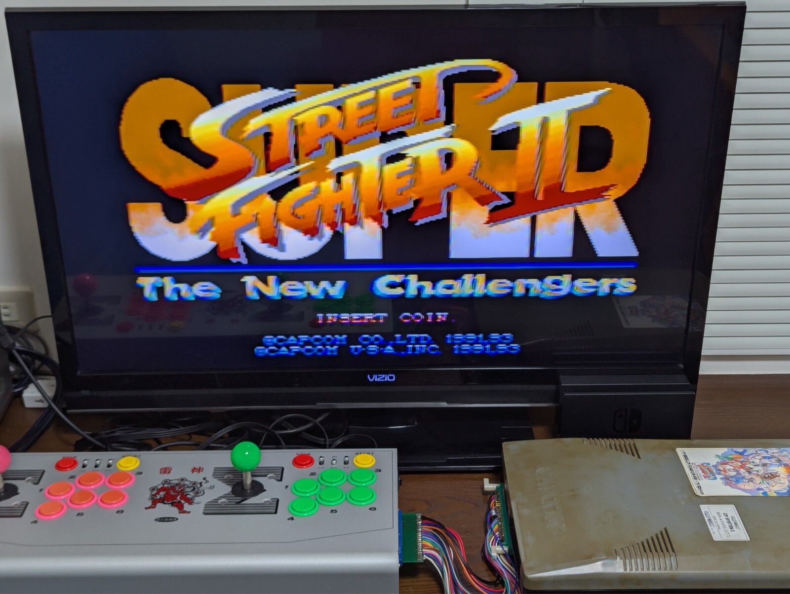Super Street Fighter II 2 - Phoenixed Capcom CPS II 2 JAMMA Arcade PCB ...