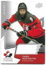 2020-21 Upper Deck Team Canada Juniors THEO ROCHETTE #2 Jersey