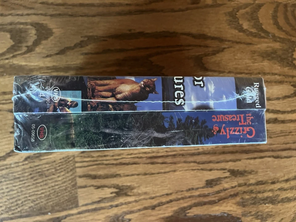 NEW and SEALED TWO VHS SET. “RUGGED GOLD” & “GRIZZLY TREASURE” Adventure/Drama Foto 4 de 4