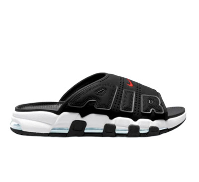 Nike Air More Uptempo Slide Black White FJ2707-001