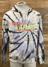 Assholes*s Live Forever-Menace to Sobriety Men Lrg Pullover Grey Tie Dye Hoodie