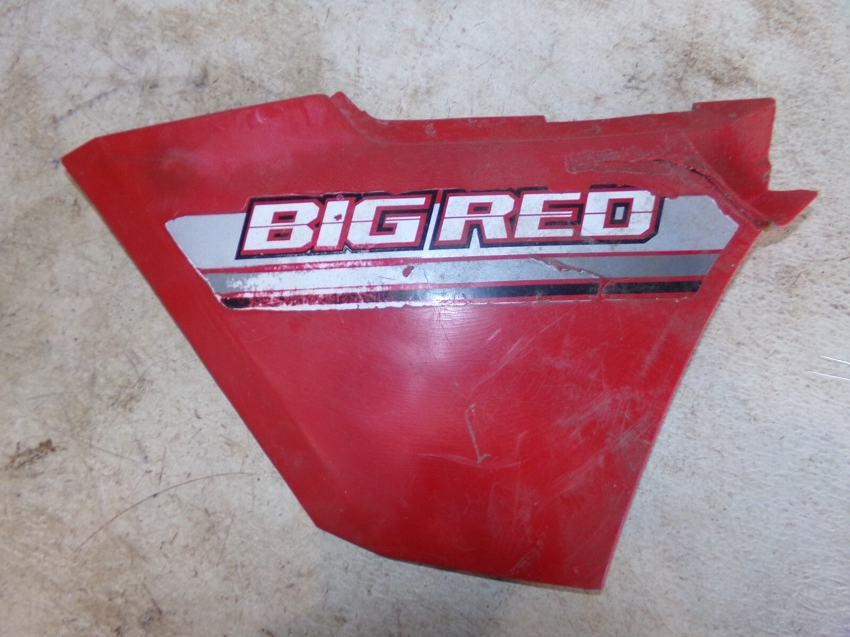 1985-1987 HONDA BIG RED 250 LEFT SIDE COVER PLASTIC 83700-HA0-770