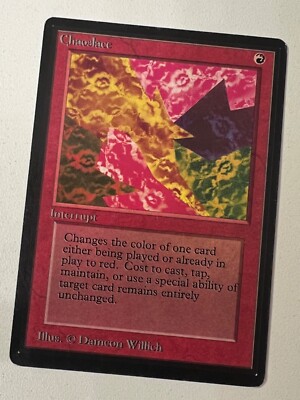 Magic the Gathering MTG Beta Chaoslace LP+  (Beta Bob)
