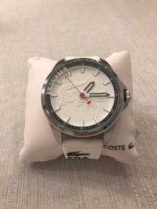white lacoste watch men's