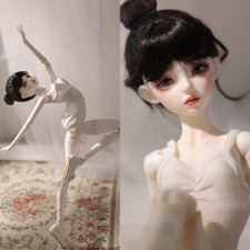 Full Set 1/4 BJD Resin Doll Ballet Dancer Pretty Girl Exquisite Face Makeup Gift