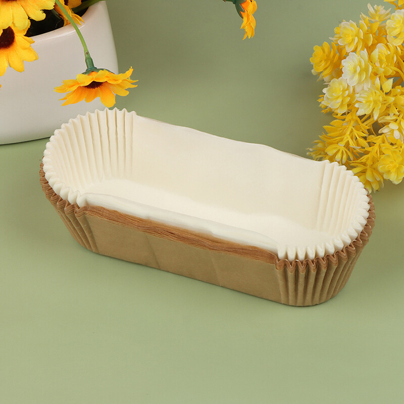 100 PCS Loaf Bread Baking Liners Paper Loaf Pan Liners Greaseproof