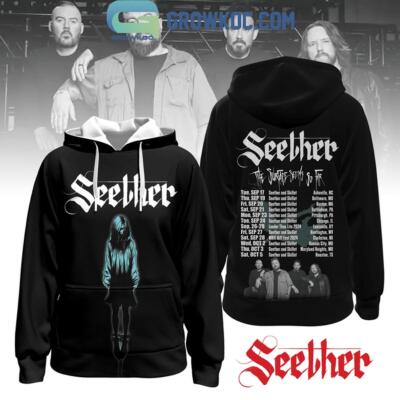 Seether The Surface Seems So Far Tour 2024 Hoodie T-Shirt