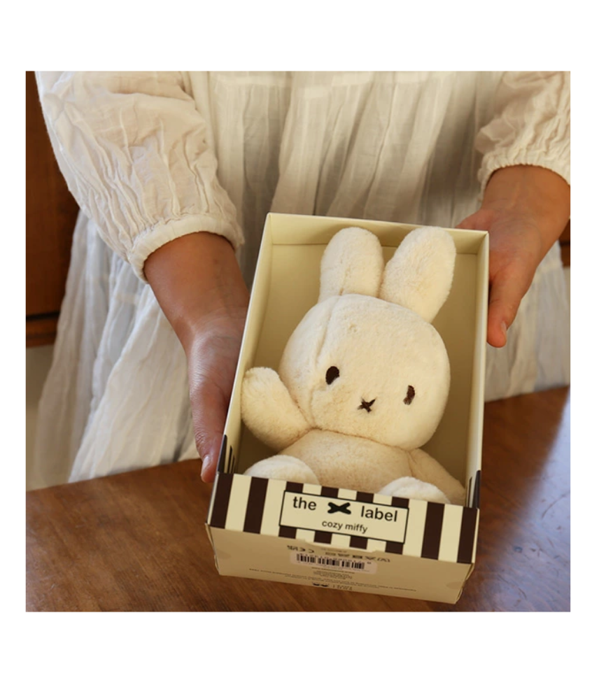 the X label BONTONTOYS 23cm in Gift box Miffy Bunny Bruna 90th