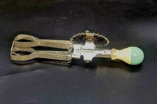 CHILD'S A&J TOY KITCHEN MIXER/EGG BEATER MADE IN USA PATENTED 1920s